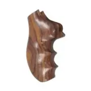 HOGUE 81300 Ruger SP101 Pau Ferro Wood Grip with Smooth Finish & Finger Grooves