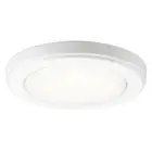 Kichler 44244LED30 Zeo 7"W Edge Lit LED Flush Mount Drum Ceiling - White