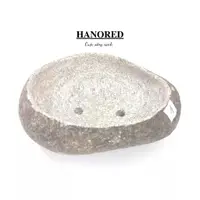 在飛比找蝦皮購物優惠-Hanored 高品質天然石盆,用於種植石蓮花、仙人掌、微型