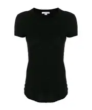 T ShirtJames Perse Crewneck Short-Sleeved T-Shirt 1,2,3 Black