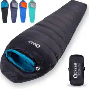 down Sleeping Bag for Adults 600 FP down Ultralight Mummy Sleeping Bag Ba
