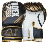 Austodex Boxing Sparring Gloves MMA Punch Bag Mitt UFC Fight Training 4oz-6oz