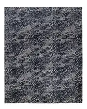 Solo Rugs Arash Contemporary Animal Hand-Knotted Wool-Blend Area Rug
