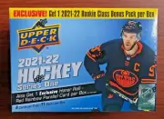 2021-22 Upper Deck Series One NHL Hockey Trading Cards Mega Box - SEALED
