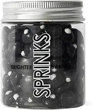 Sprinks Anime Eyes Sprinkles 65g Small - Edible Cake Decorations | Candy Eyeballs for Cakes | Edible Eyes for Desserts | Cake Sprinkles | Decorating Sprinkles for Cookies & Cupcakes | Black Eyeballs