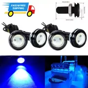 4x Blue LED Boat Light Waterproof Outrigger Spreader Transom Underwater Night