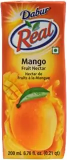 Dabur Real Mango Nectar Fruit Juice 200 ml
