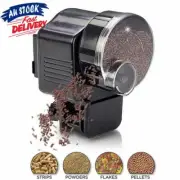 Automatic Fish Food Feeder Auto Dispenser Feeding Timer Aquarium Tank Pond AU