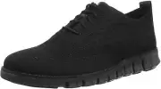 Cole Haan mens Zerogrand Stitchlite Ox Sneaker, Optic White Knit/White, 9 US