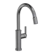 Newport Brass 3180-5113/30-D Seager Pulldown Kitchen Faucet MIDNIGHT CHROME New!