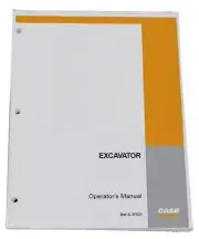 CASE 480B Loader Backhoe Owners Operators Maintenance Manual Book