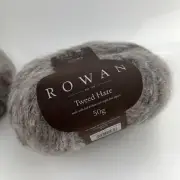 Rowan Tweed Haze Chunky Mohair Alpaca Cotton Knitting Yarn Wool 50g NEW