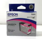 Epson STYLUS Pro 3800 MAGENTA UltraChrome K3 Ink T5803 T580300 Exp 03.2009 LOT 4