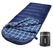 Poepore Sleeping Bag Cotton 0 Degree Cold Weather for Adults XXL Left -NWT