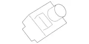 Genuine GM Black Head-Up Display Switch 09063168