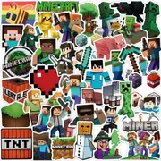 50PC Minecraft Stickers Birthday Party Favors Loot Bag Fillers