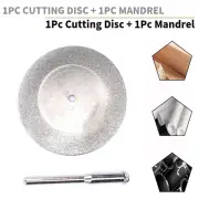 60mm Diamond Cutting Disc Wheel With Shank Abrasive For Stone Angle Grinder Tool