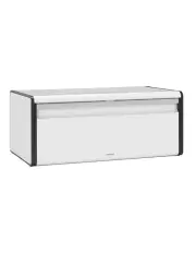 [Brabantia] Fall Front Bread Bin in White