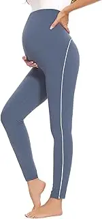 [Liu & Qu] Women's Maternity Leggings Over The Belly Activewear Work Pants Pregnancy Yoga Pants