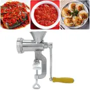 Meat Grinder Manual Hand Crank Mincer Sausage Stuffer Filler Ginding Machine