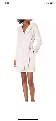 Ugg Miranda Fleece Robe Moon Off White Large New w/tag $125 Authentic