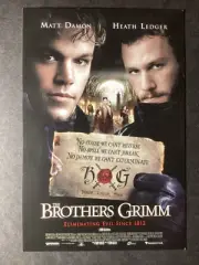 MOVIE / FILM POSTCARD, The Brothers Grimm… Matt Damon, Heath Ledger, 2005