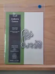 Andorra Corner Style 1047 Poppy Stamps Steel Craft Die
