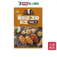 在飛比找蝦皮商城優惠-OKDU肯瓊風味馬鈴薯起司魚肉熱狗【愛買冷凍】