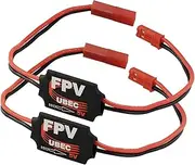 2 Pack ShareGoo 3A 5V DC-DC Converter Step Down UBEC Module for RC Quadcopter Plane FPV Holder Camera Servo Power Supply