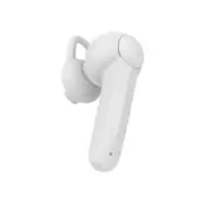 HiFi Mini Wireless bluetooth Earphone Single USB Magnetic Charging Dock Headphone with Mic WHITE COLOR
