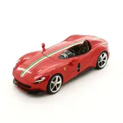Bburago Licensed 1:18 Scale Ferrari Signature Monza SP-1 Diecast Model Car Red