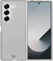[tech21] EvoClear case for Samsung Galaxy Z Fold6 - Impact Protectoin -Anti-Yellowing - Clear case