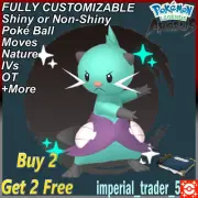 Pokémon Legends Arceus ✨ Shiny Alpha Dewott ✨ W/ Best 6IV Customizable