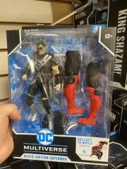 DC Blackest Night Black Lantern Superman 7-Inch BAF Action Figure