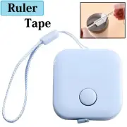 Mini Retractable Body Measuring Soft Ruler Tape Sewing Measure Key-Chain Tape