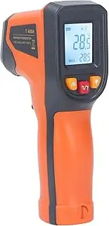 Infrared Thermometer, Handheld Heat Temperature for Cooking, Pizza Oven, Grill, Engine, Non Contact Temp Reader -58F to 752F - Used for Industrial,Digital Backlit LCD Display