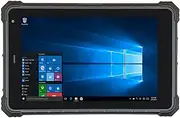 RUGLINE Rugged Tablet, 8 inch Windows 10 Rugged Tablet, 4G LTE, GPS, Water Resistance, 7.6V 5000mAh Battery, 8GB RAM/128GB ROM, Bluetooth, Dual Wi-Fi for Enterprise Work Field