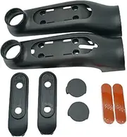 1 Pair Front Fork Plastic Cover for Ninebto F20 F25 F30 F40 Electric Scooter Front Wheel Left Right Plastic Shell Replace Parts