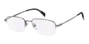 David Beckham DB 1190/F Asian Fit Blue-Light Block KJ1/2Y Men's Glasses Silver Size 54 - Private Health Rebate - Blue Light Block Available