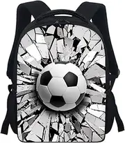[Generic] Backpack Football Pattern Vital Cute Backpack Student Lightweight Practical Children Schoolbag Photography Backpack