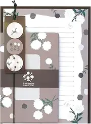 Lab Clip Letter Set La Recorte Brown C24-LRLS-BR