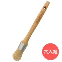 在飛比找momo購物網優惠-【漆寶】型染拓刷筆（六入組）(油漆工具)