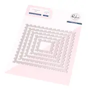 PinkFresh Studio Essentials: Dotted Postage Square Die