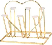 Leefasy Cup Drying Rack Stand Display Bottle Drying Rack for Restaurant Bar Tea Shop