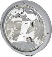 [Hella] 1F8 009 797-121 FF/Halogen-Spotlight - Rallye 3003-12/24V - Round - Reference number: 17.5 - mounting - Clear diffusing lens - Lens Colour: transparent - left/right