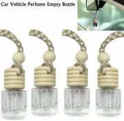 10*Glass Hanging Diffuser Fragrance Perfume Essential Oils Air Freshner Bottle B