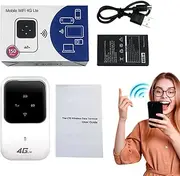 Portable WiFi Hotspot | High Speed Mobile WiFi Mobile Hotspot Device, Travel WiFi Router Versatile WiFi Mobile Hotspot for Portable Mobile Phones