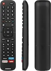 EN2BS27H TV Remote for Hisense LED Smart TVs, New Replaced Remote Control with Netflix, Prime Video, YouTube Buttons, for Hisense TV 43R6 50R6 55R6 65R6 32S4 40S4 43R6 43S4 50S8 55R5 58R5 65R5 65Q8