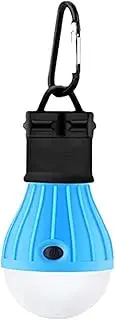 zolyet 1PC Camping Portable Camping Lantern Camp Te Lights Lamp Camping Gear and Equipme with Clip Hook for Indoor and Hiking Backpacking Fishing Outage Emergency Blue