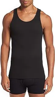[Calvin Klein] Men`s Classic Ribbed Tank 3 Pack